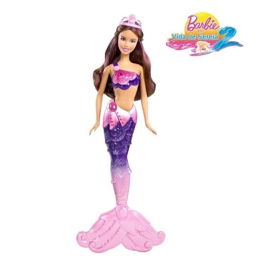 Jogo da Barbie boneca: Barbie em Vida de Sereia faça maquiagem e escolha a  roupa 