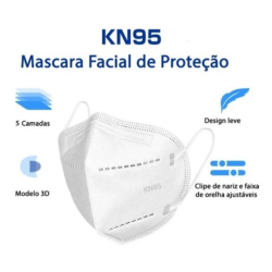 Kit 10 Máscaras KN95 Bloqueia 100% das Partículas Proteção FFP2 Bloqueia 100% das partículas é boa?