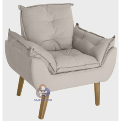 Poltrona Decorativa Opala Suede Bege smf decor é boa?