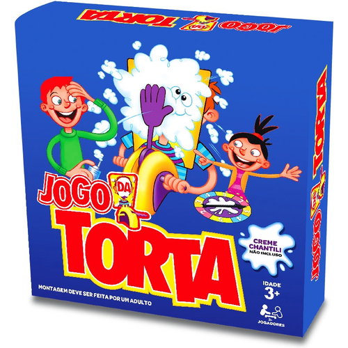 Brinquedo Jogo Interativo Torta Na Cara