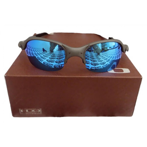 Oculos oakley juliet squared xmetal ice thug doble x vermelha