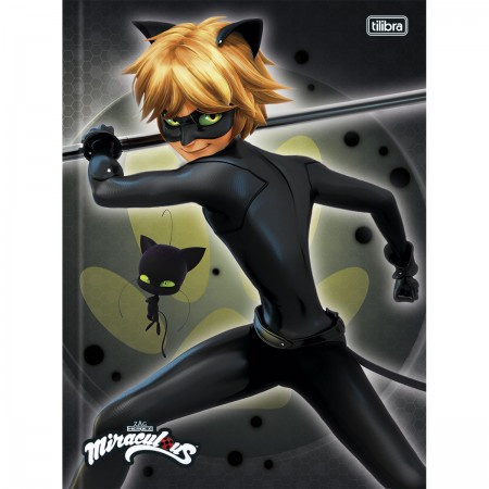 Caderno Cartografia E Desenho Espiral Miraculous Cat Noir 80 em Promoção na  Americanas