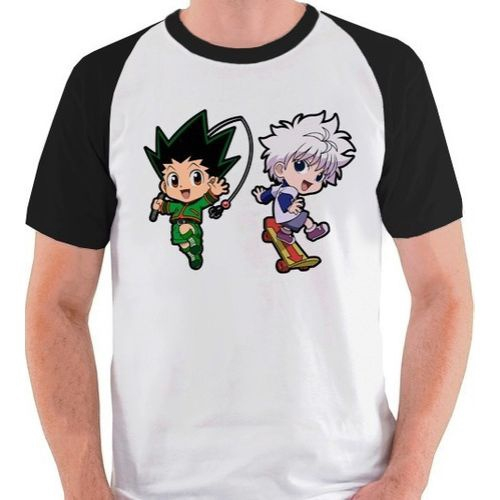 Camiseta Killua Zoldyck Anime Hunter X Hunter 417 em Promoção na