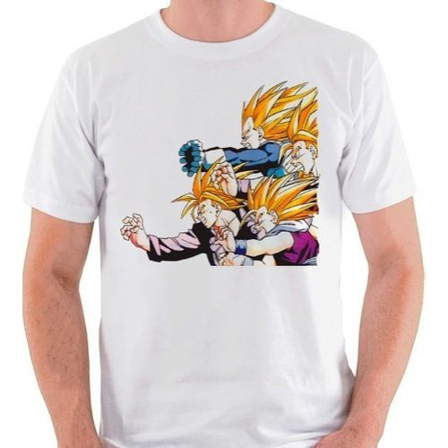 Camiseta Vegeta dbz Anime Mangá Desenho 1039 em Promoção na Americanas