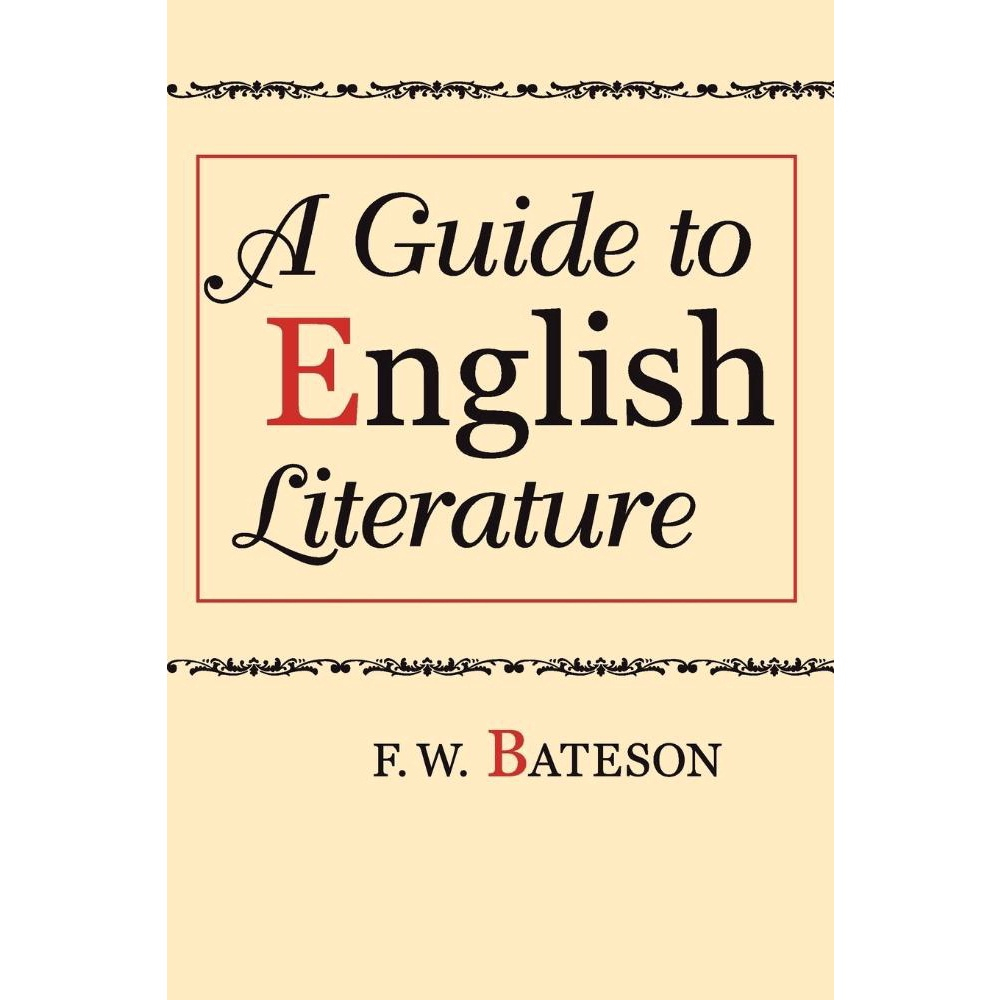 A Guide to English Literature | Submarino
