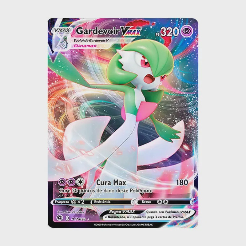 Pokémon tcg: Gardevoir vmax (017/073) - SWSH3.5 Caminho do Campeão em  Promoção na Americanas