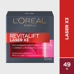Creme Facial Anti-idade L'oréal Paris Revitalift Laser X3 Diurno 50ml é boa?