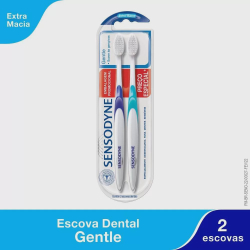 Kit Promocional Sensodyne Gentle Com Duas Escovas Dentais Para Dentes Sensíveis é boa?