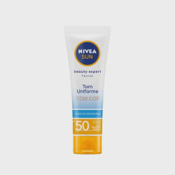 Protetor Solar Facial Nivea Beauty Expert Com Cor Fps 50 50g Menor preço em Protetor Solar Facial Nivea Beauty Expert Com Cor Fps 50 50g