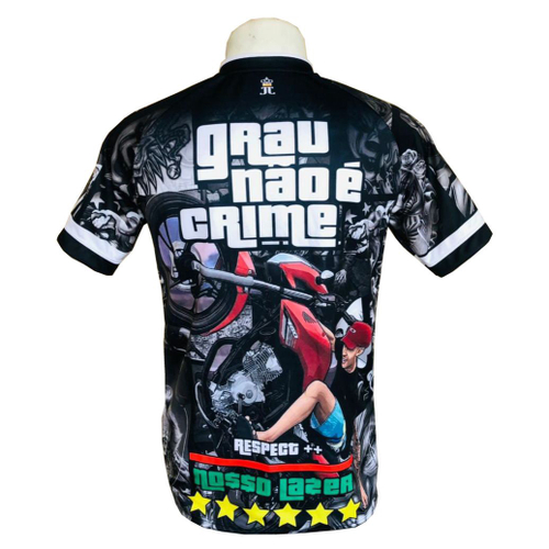 Camiseta de Quebrada Estilo Favela Moto Familia do Grau em Promoção na  Americanas