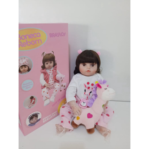 Boneca Bebê Reborn Brastoy em Promoção na Americanas