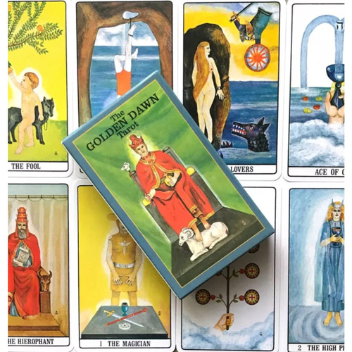 Baralho O Tarot Dourado Oráculo Deck 24 Cartas na Americanas Empresas