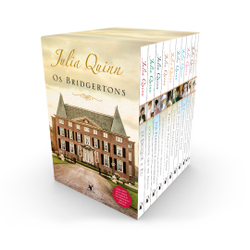 Livro - Box Os Bridgertons: Os 9 títulos da série + livro extra de crônicas + caderno de anotações Menor preço em Livro - Box Os Bridgertons: Os 9 títulos da série + livro extra de crônicas + caderno de anotações