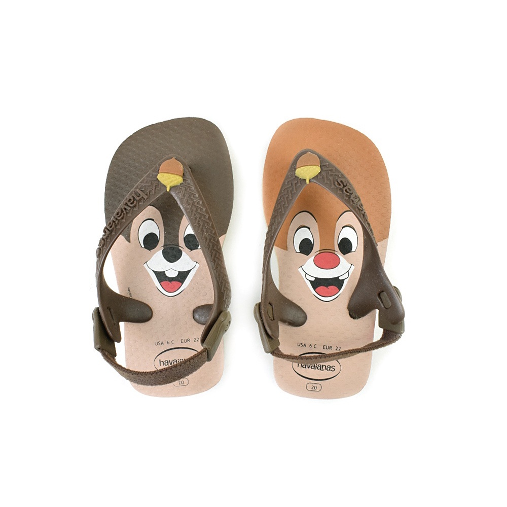 Havaianas Baby Disney Tico e Teco - Marrom em Promoção na Americanas