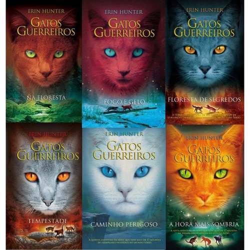 Gatos Guerreiros : Livros (em ordem cronológica)