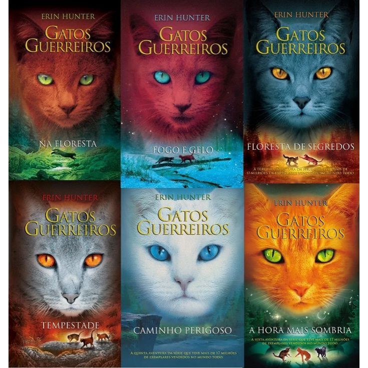 Livro - Gatos guerreiros - Na floresta em Promoção na Americanas