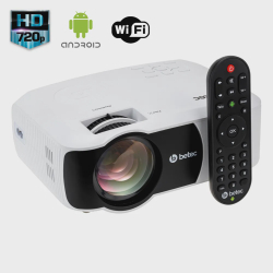 Mini Projetor Led Portátil Betec - 2400 Lumens - Smart Android Wifi - HD Nativo - Bluetooth - BT920A é boa?