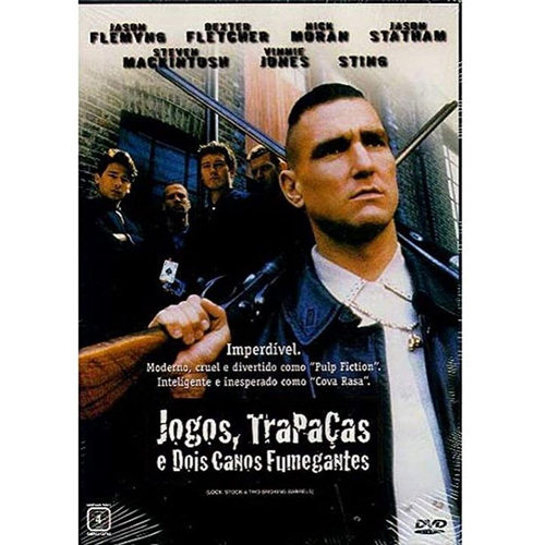 DVD Jogos, Trapaças e Dois Canos Fumegantes