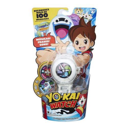 Bonecos Yo Kai Watch Com Medalha Jibanyan Hasbro B5937