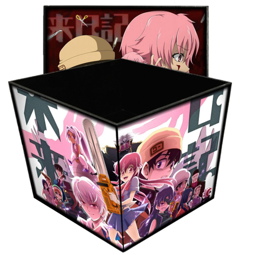 Caixa Box Grande - Mirai Nikki - Madeira mdf - Mr. Rock - Anime em Promoção  na Americanas