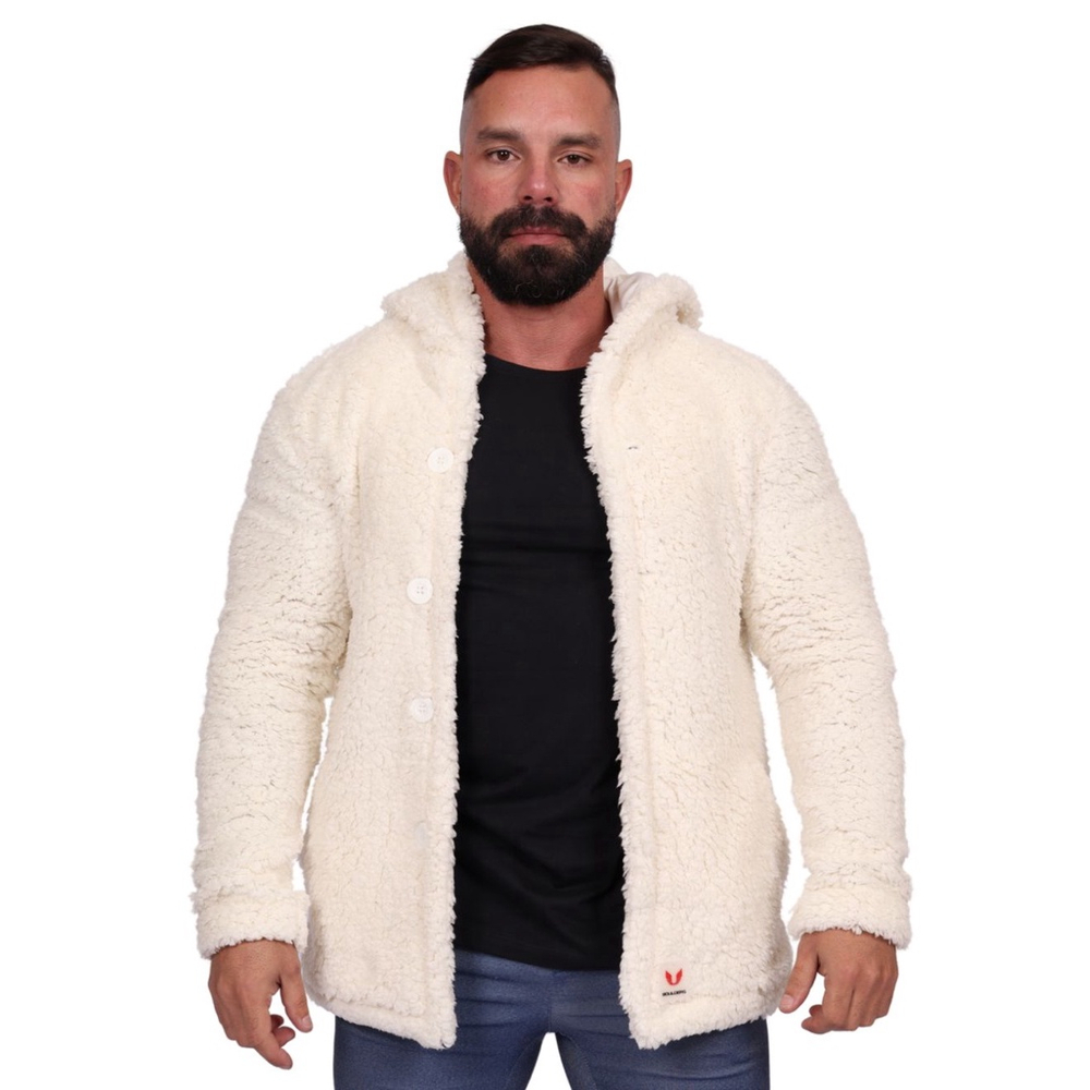boohooman fluffy moletom com capuz