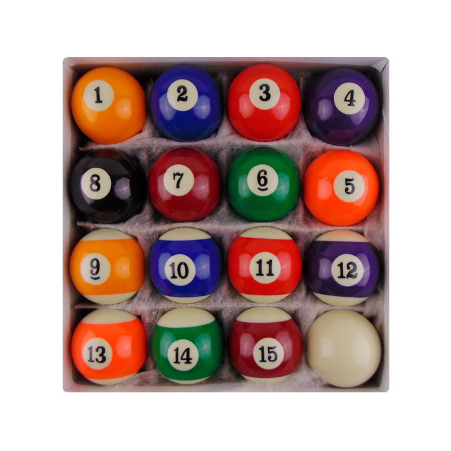 Kit Completo Jogo De Bola De Sinuca Snooker Bilhar 52mm C/16 Pcs Fachada E  Numeradas em Promoção na Americanas