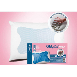 Travesseiro Gelflex Nasa 50 x 70cm Duoflex Menor preço em Travesseiro Gelflex Nasa 50 x 70cm Duoflex