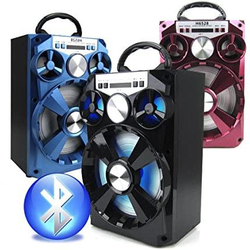 Menor preço em Caixa de Som Bluetooth Portátil 15W A80 aux USB sem fio