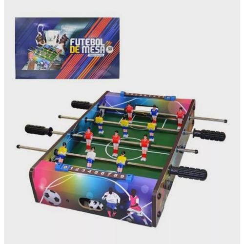 Jogo Futebol De Mesa Pebolim Interativo Crianças Pimball - Zoop