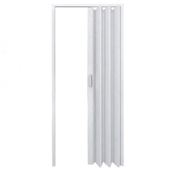 Porta Sanfonada pvc Fortlev 210x80cm Cinza Menor preço em Porta Sanfonada pvc Fortlev 210x80cm Cinza