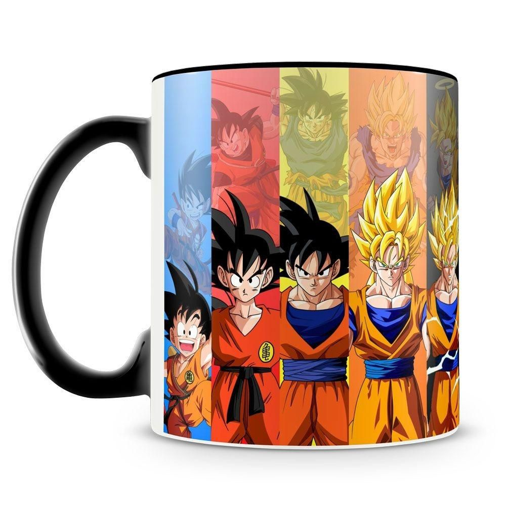 Caneca Dragon Ball Goku Super Sayajin 4