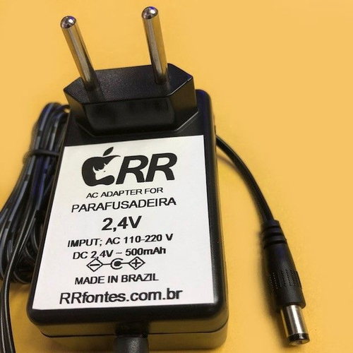 Fonte Carregador dc 2 4V Parafusadeira Black Decker Para 9072 Type 4 9073 Type 1 9073OB Type 1 em Promocao na Americanas