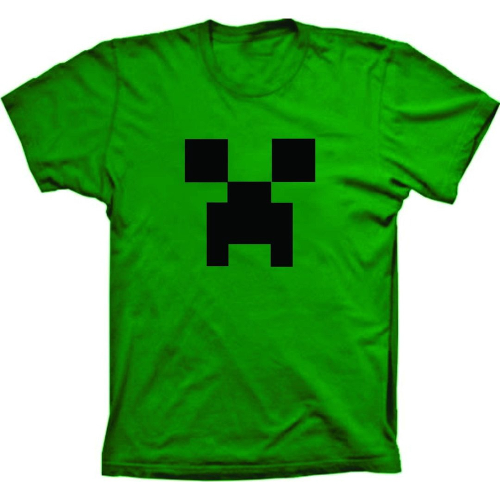 camisa camiseta para aniversario tema minecraft