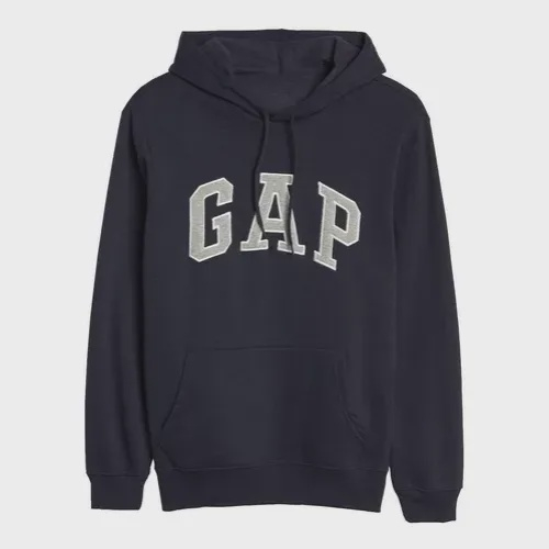 gap grey moletom com capuz