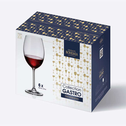 Jogo de Taças Bordeau Gastro 580ml 06 peças - Crystalite Bohemia - Transparente é boa?