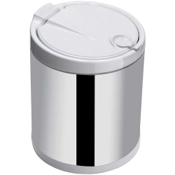 Lixeira Para Pia De Aço Inox 2,5 Litros Branca Tampa Click é boa?