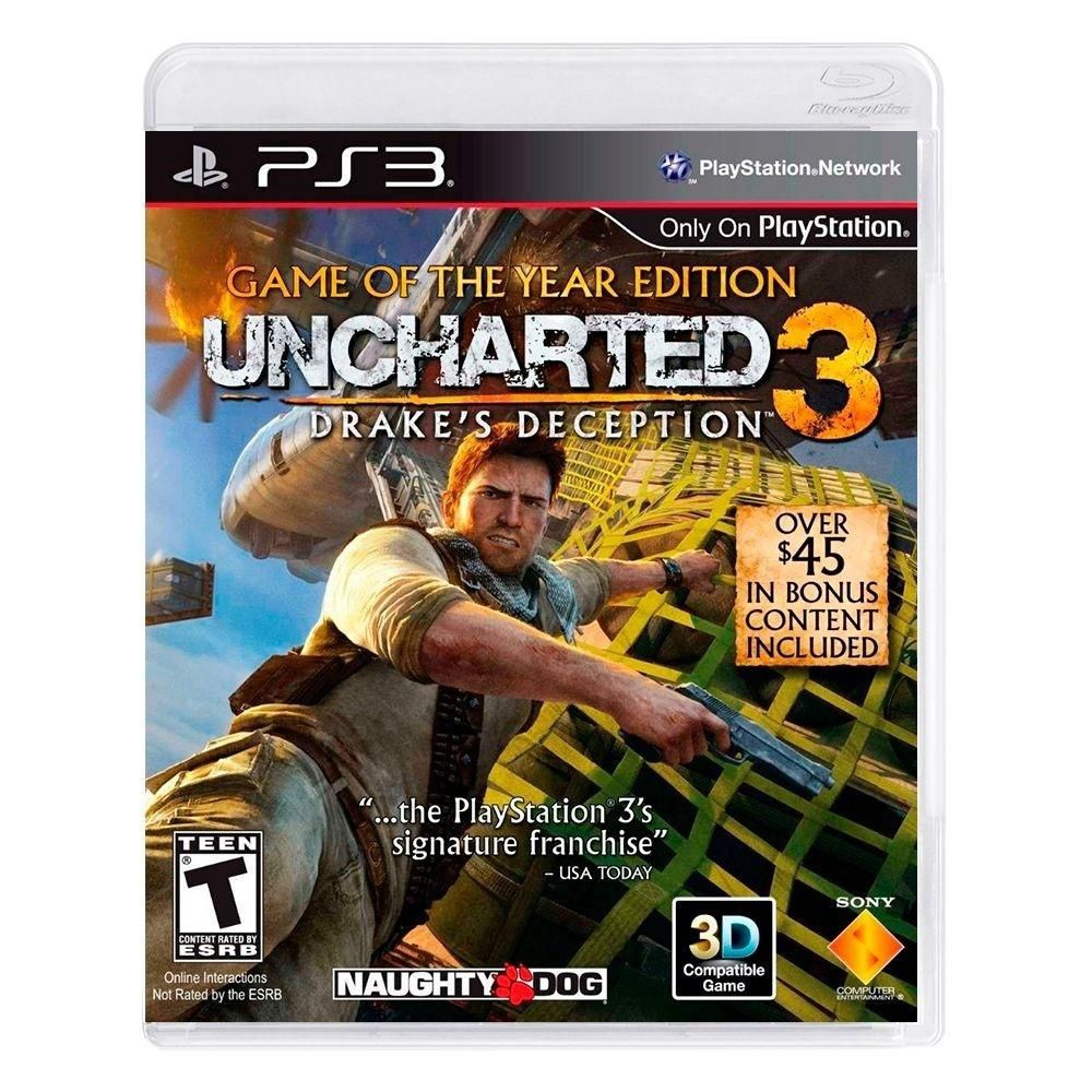 Uncharted 3 é quase um filme de ação