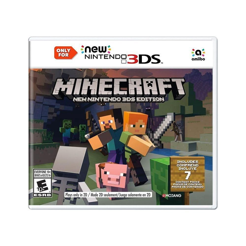 Minecraft: New Nintendo 3DS Edition, New Nintendo 3DS, Jogos