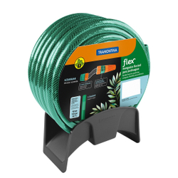 Mangueira de Jardim 20M Com Suporte Mural Tramontina 79322200 Verde Menor preço em Mangueira de Jardim 20M Com Suporte Mural Tramontina 79322200 Verde