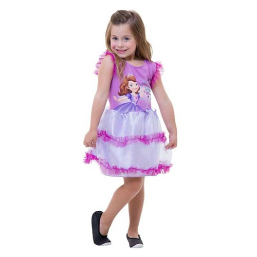 Vestido Princesa Sofia Sophia Lilás Princesas Lilás Fantasia em Promoção na  Americanas