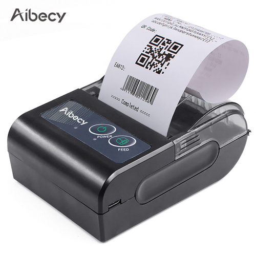 Aibecy Mini impressora térmica portátil 58HB6 Impressora sem fio Bluetooth USB + Bluetooth preto é boa?