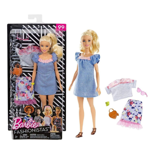 Roupa Barbie Fashion Avenue Casaco Dourado e Calça de Oncinha - Mattel