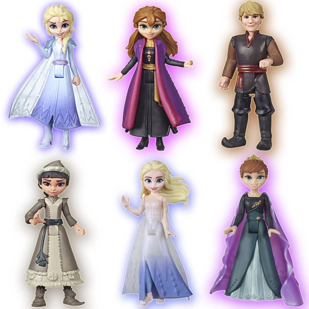 Mini Boneca Frozen Disney Princesas Modelos Sortidos