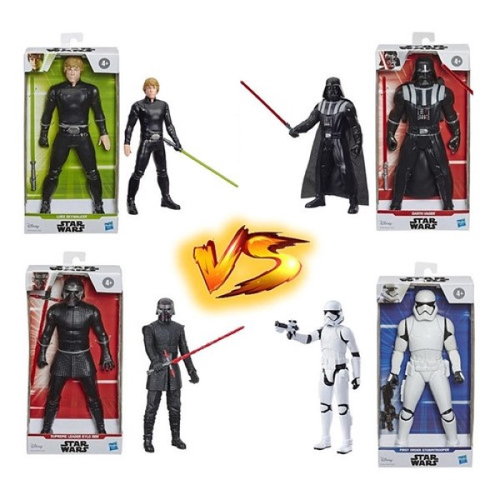 Kit 4 personagens Star wars