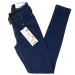 Calça Jeans Feminina Tharog Skinny Dark Plus - TH14