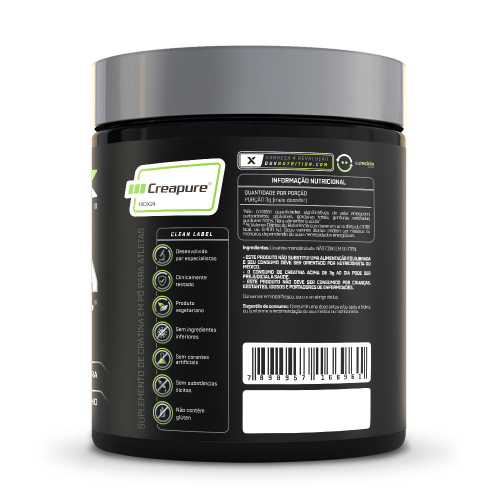 Creatina (100% Creapure) - Pote 300g Dux Nutrition No Shoptime