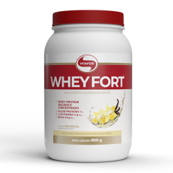 Whey Fort 900g - Vitafor - Baunilha é boa?