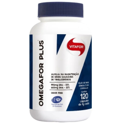 Omegafor Plus Vitafor 120 Capsula Ômega 3 Dha 660mg Epa 990mg é boa?