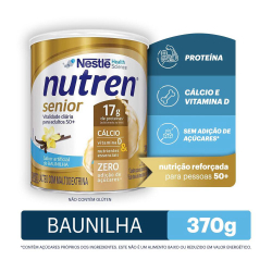 Nutren Senior Suplemento Alimentar Adulto Baunilha 370g é boa?