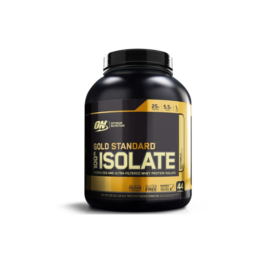 Gold Standard 100% Isolate (2.91lbs/1.320g) - Optimum Nutrition Em ...